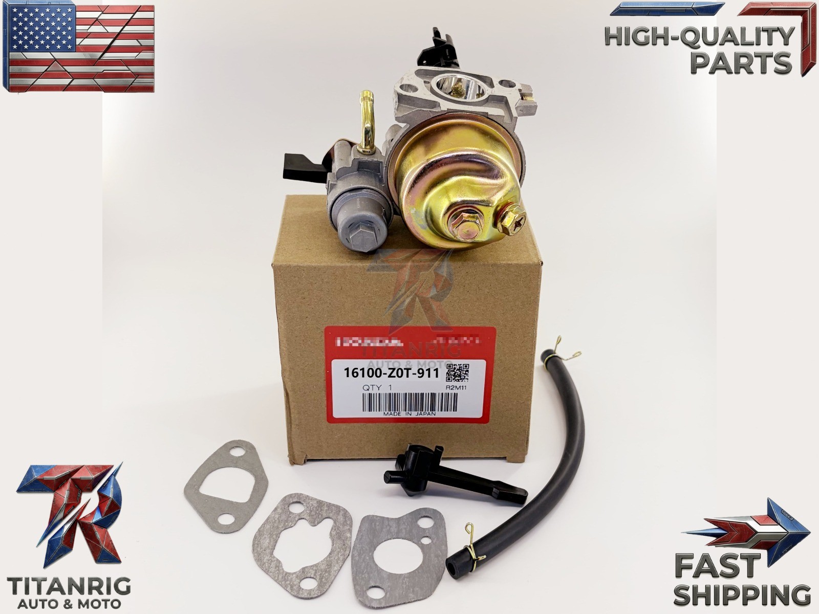 Carburetor 16100-Z0T-911 For Honda GX160 GX120 GX200 5.5hp 6.5hp GX160K1 GX160U1