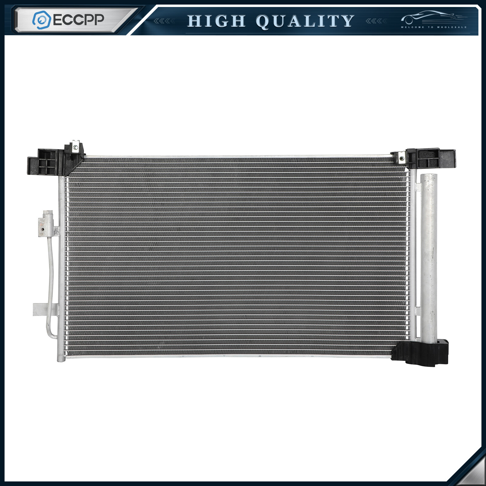 Aluminum AC Condenser For 2021 2022 2023 Nissan Altima for 30213 condenser