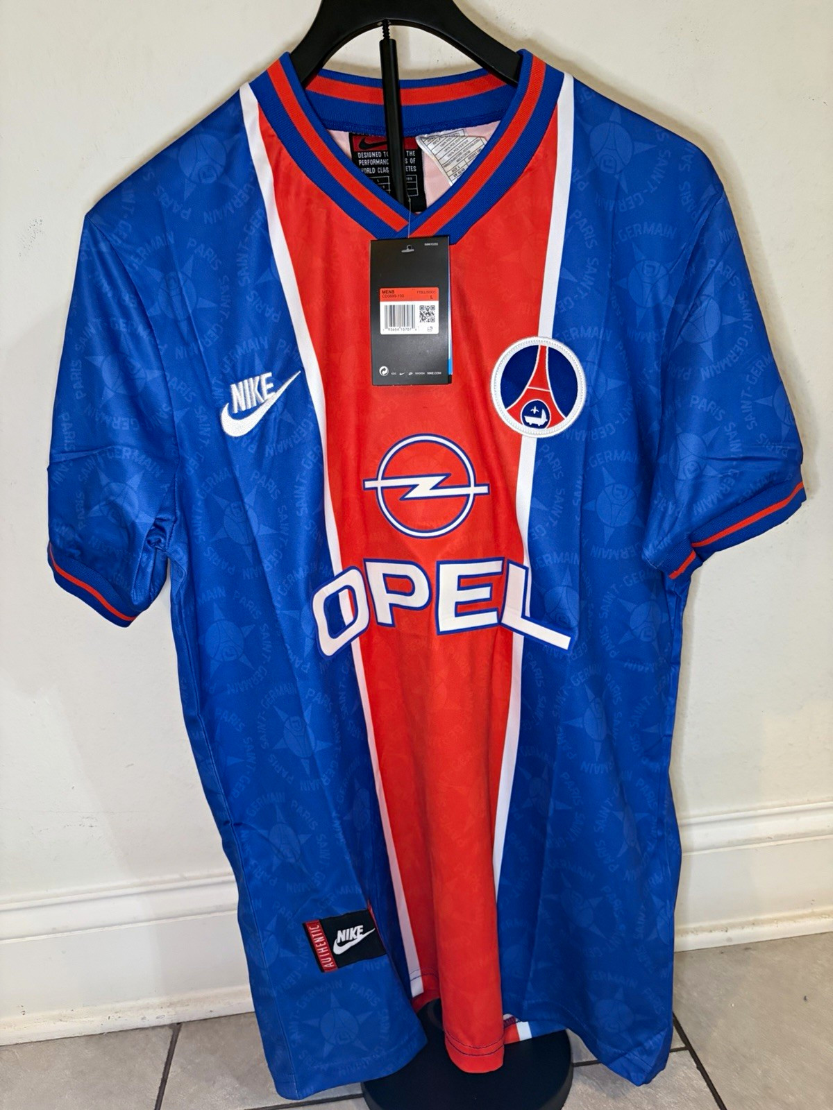 PSG Home 95/96 soccer jersey PSG Home 95/96 soccer jersey