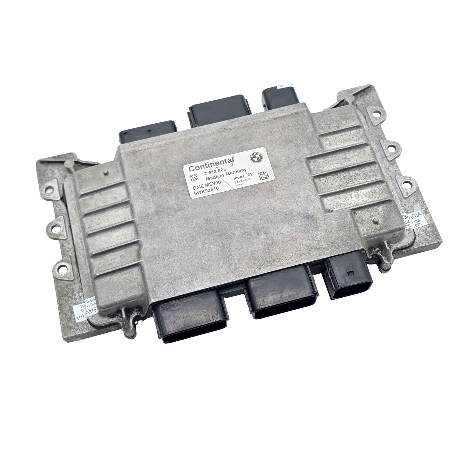 OEM 2011 BMW X3 F25 DME ECU Msv90 Engine Control Module 7613806 Used OEM 2011 BMW X3 F25 DME ECU Msv90 Engine Control Module 7613806 Used