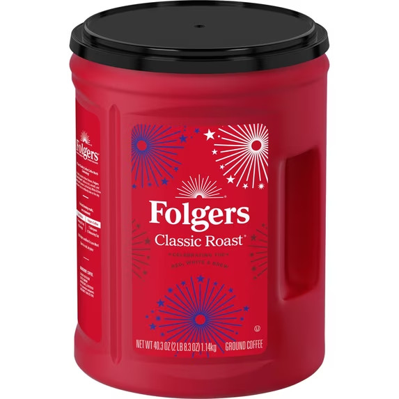 Folgers Classic Roast Medium Ground Coffee - 40.3 oz Folgers Classic Roast Medium Ground Coffee - 40.3 oz