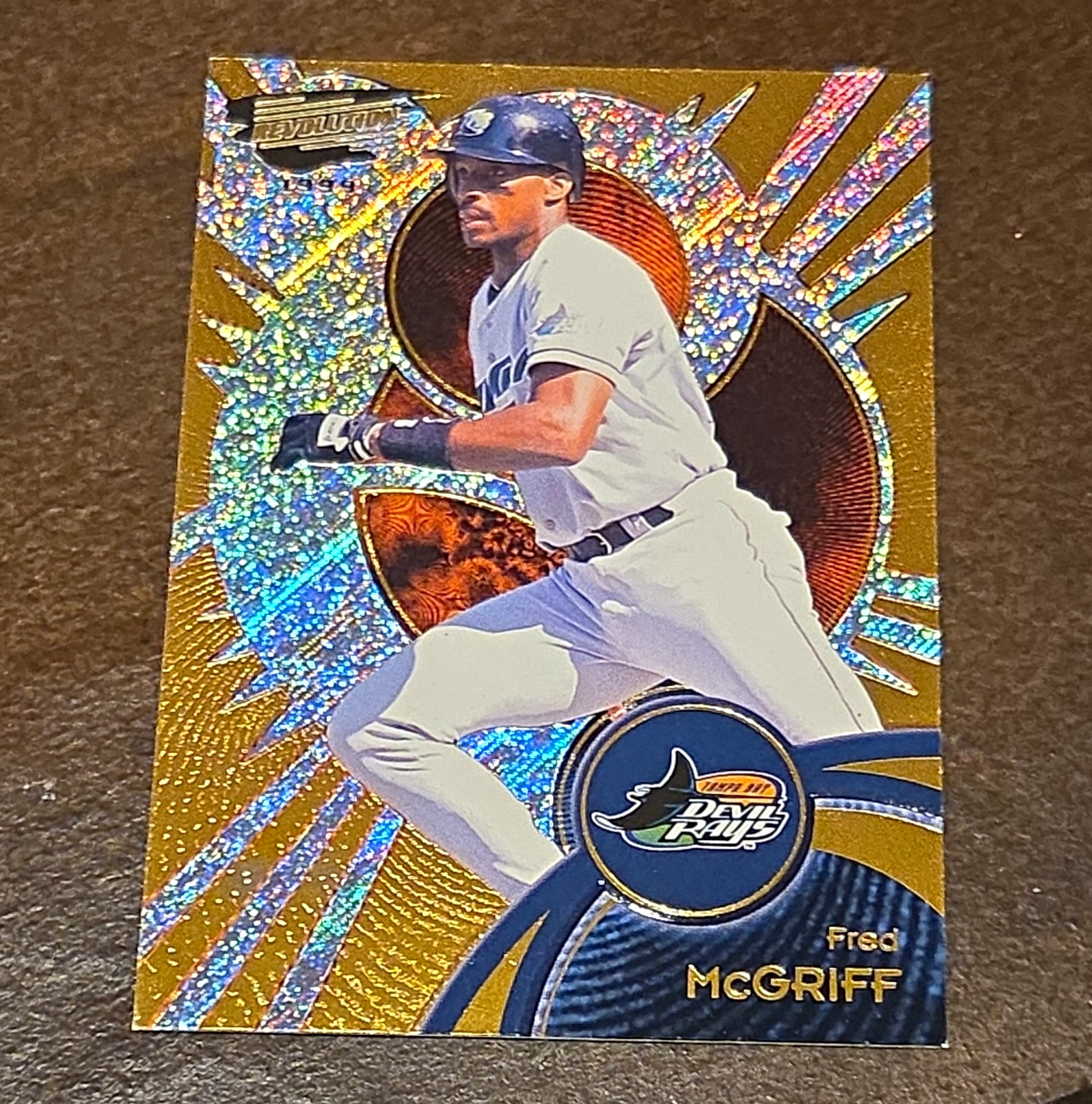 Pacific 1999 Revolution Fred McGriff #138 Tampa Bay Devil Rays Parallel Card