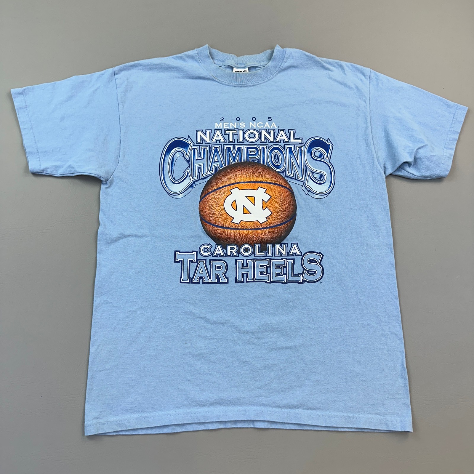 Vinatge North Carolina Tarheels Shirt Mens Large 2005 NCAA National Champions