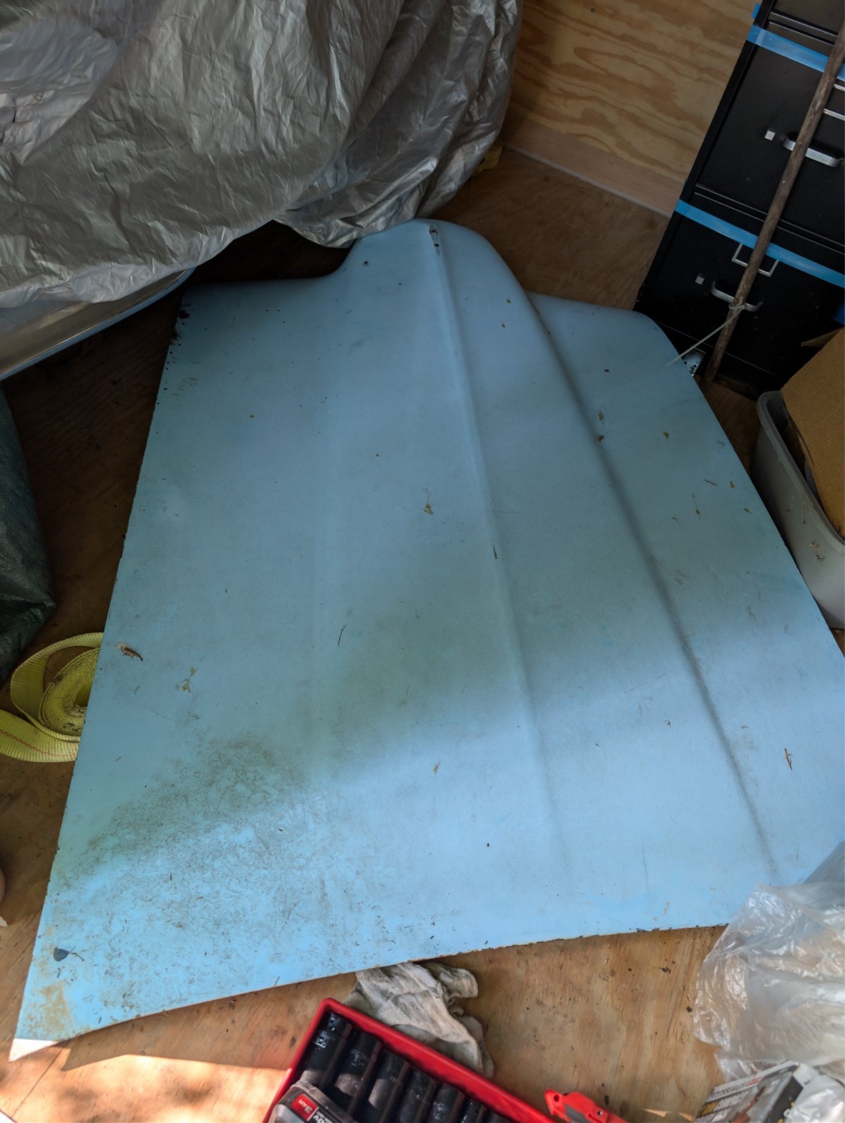 1958 Edsel Citation Corsair Hood Panel OEM Steel
