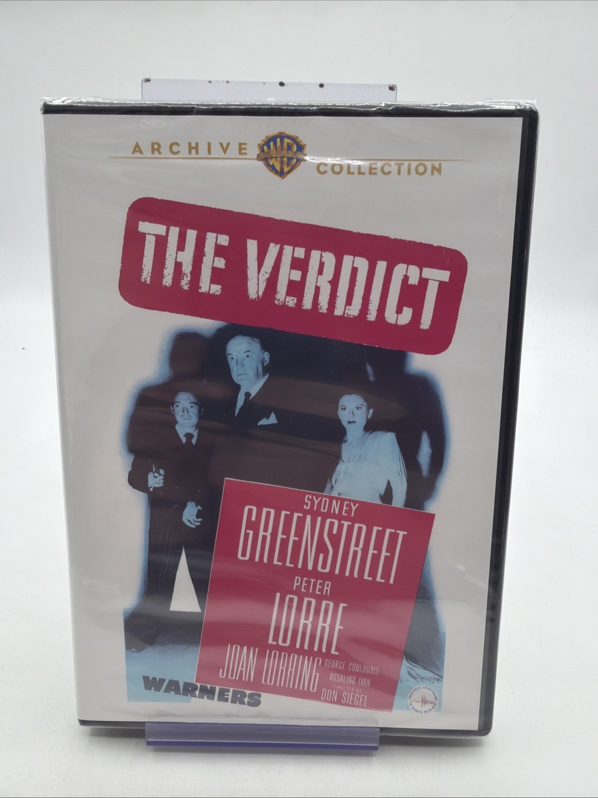THE VERDICT 1946 FILM NOIR DVD PETER LORRE SYDNEY GREENSTREET WARNER ARCHIVE NEW THE VERDICT 1946 FILM NOIR DVD PETER LORRE SYDNEY GREENSTREET WARNER ARCHIVE NEW
