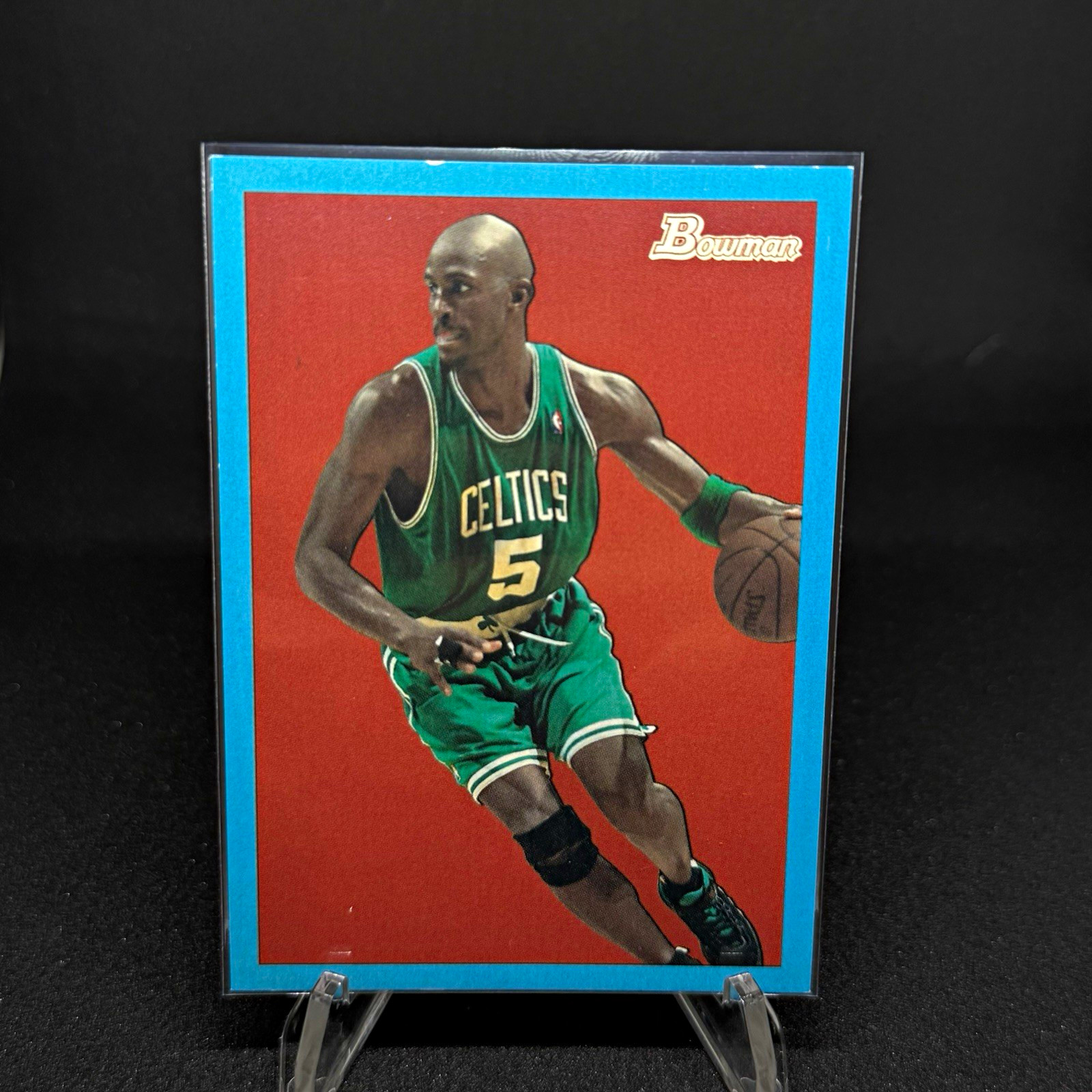 2009-10 Bowman '48 Kevin Garnett #5 Blue /1948 Boston Celtics HOF 2009-10 Bowman '48 Kevin Garnett #5 Blue /1948 Boston Celtics HOF