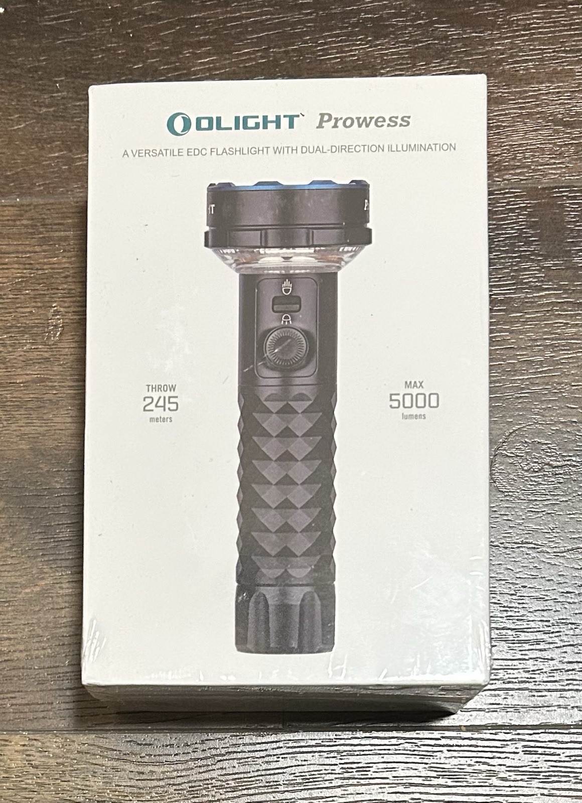 Olight Prowess Powerful Flashlight/Cozy Lamp, 5000L, Forward & Reverse Lights Olight Prowess Powerful Flashlight/Cozy Lamp, 5000L, Forward & Reverse Lights