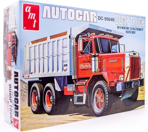 AMT Autocar Dump Truck 1/25 Scale Model Kit [New Toy]