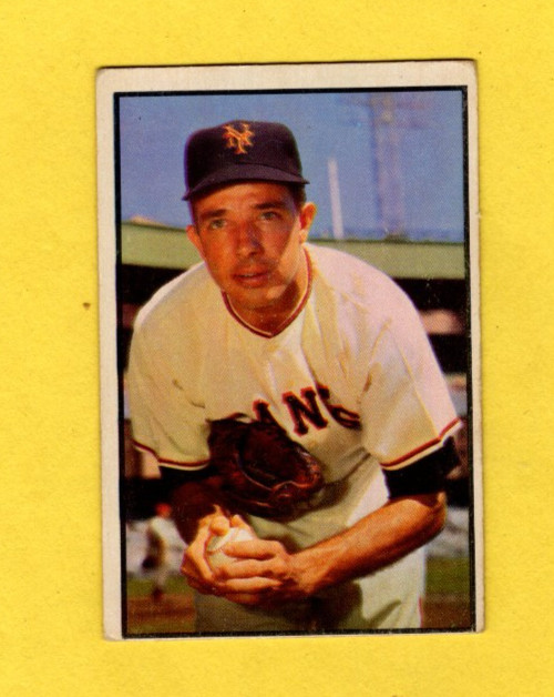 1953 Bowman Jim Hearn #76 New York Giants VERY GOOD 