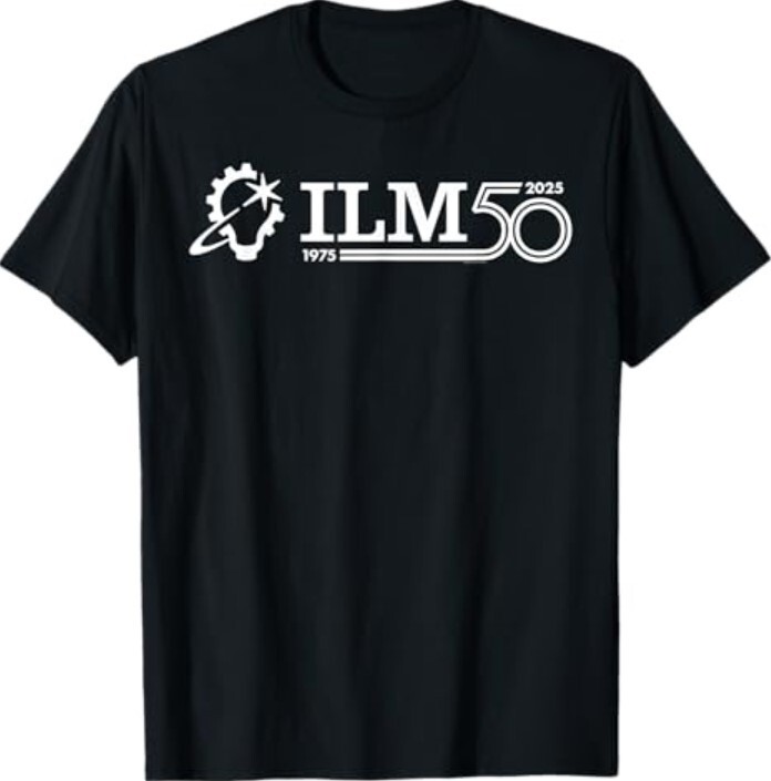 Industrial Light & Magic ILM 50th Anniversary Logo T-Shirt