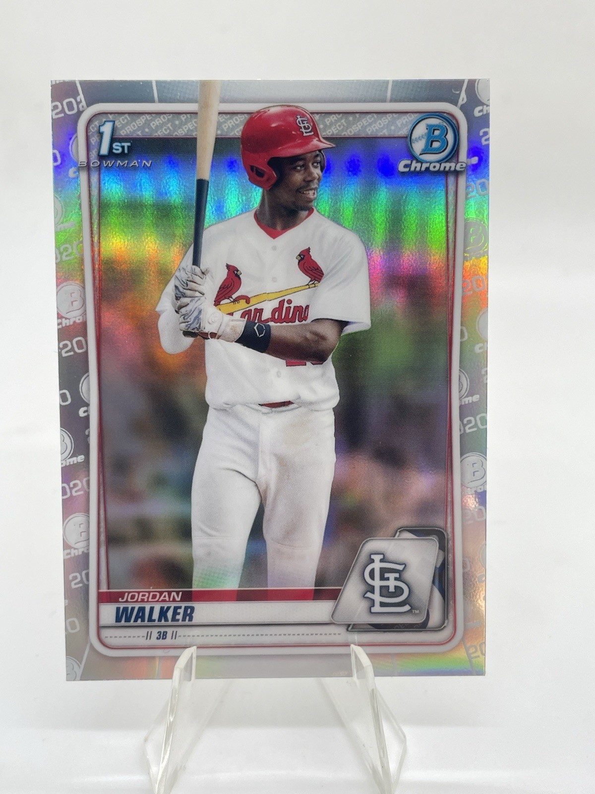 2020 Bowman Draft Chrome Jordan Walker 1st Bowman #BD-57 Refractor