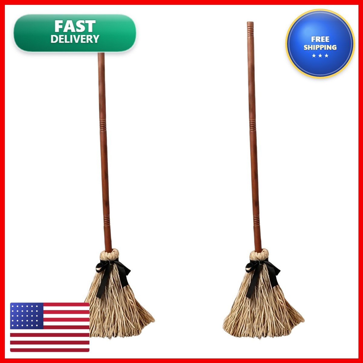 Alloneslife Halloween Dancing Broom Decoration 47\ Alloneslife Halloween Dancing Broom Decoration 47\