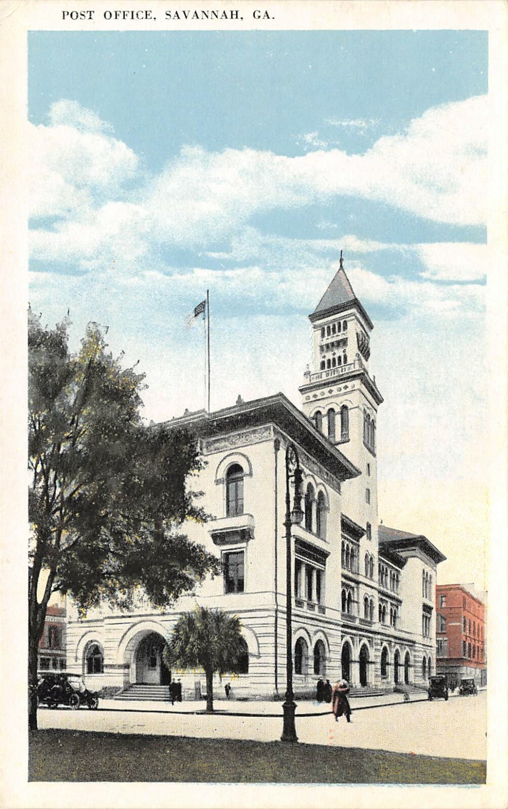 GA~GEORGIA~SAVANNAH~POST OFFICE~C.1920