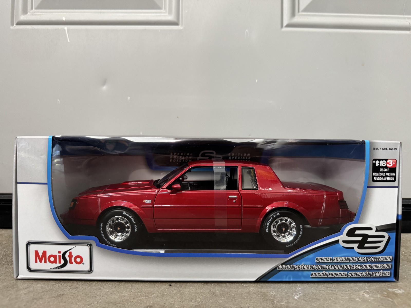 Maisto 1:18 Diecast Special Edition 1987 Buick Grand National RED NEW IN BOX Maisto 1:18 Diecast Special Edition 1987 Buick Grand National RED NEW IN BOX