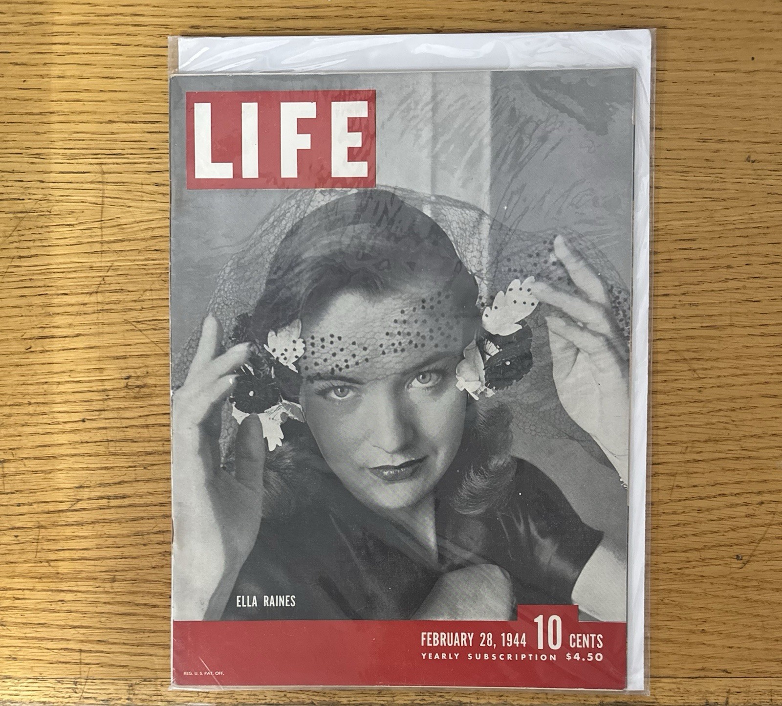 Life Magazine August 11, 1947 Ella Raines Life Magazine August 11, 1947 Ella Raines