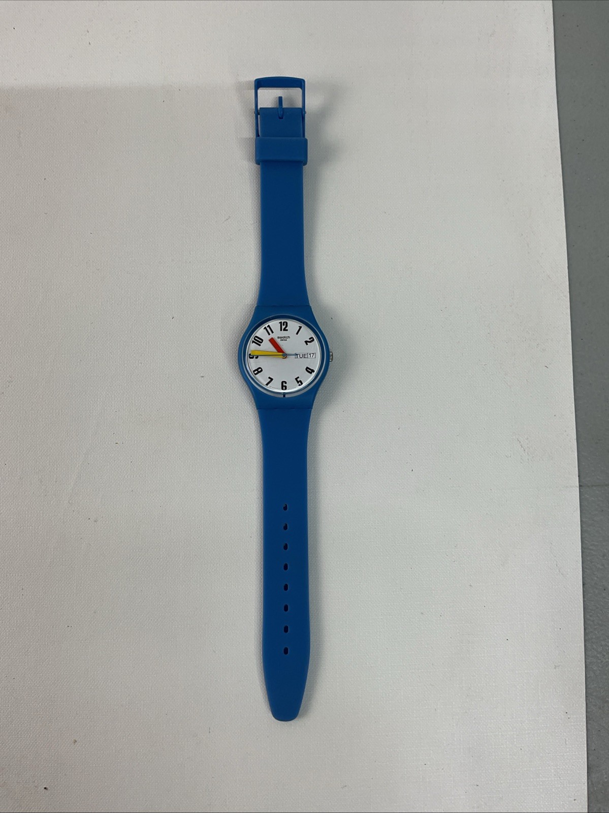 SWATCH GENT WATCH SOBLEU GS703 2018 BLUE Needs Battery SWATCH GENT WATCH SOBLEU GS703 2018 BLUE Needs Battery