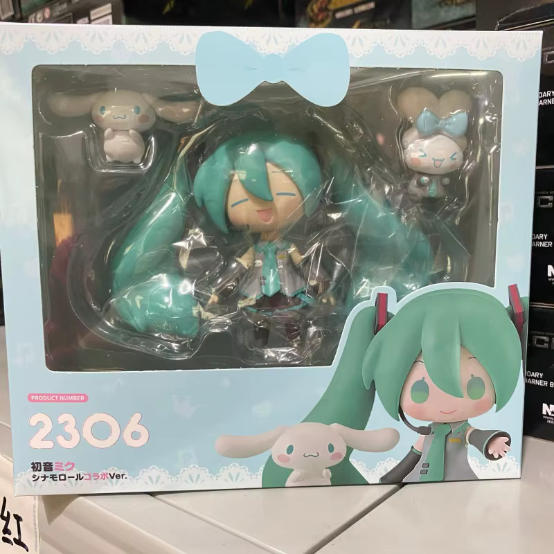 Nendoroid #2306 Hatsune Miku x Cinnamoroll - 10cm Poseable Figure Brand New--