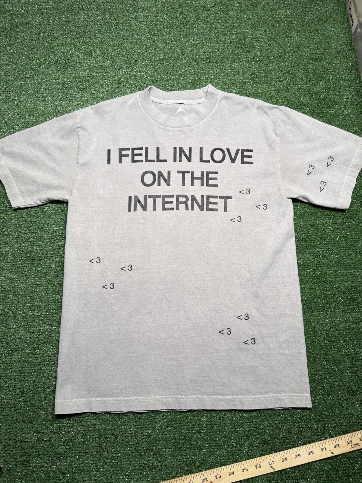 Artificial Fever Shirt AOP “LOVE” Sold Out Exclusive Small Shirt Heart Emoji Artificial Fever Shirt AOP “LOVE” Sold Out Exclusive Small Shirt Heart Emoji