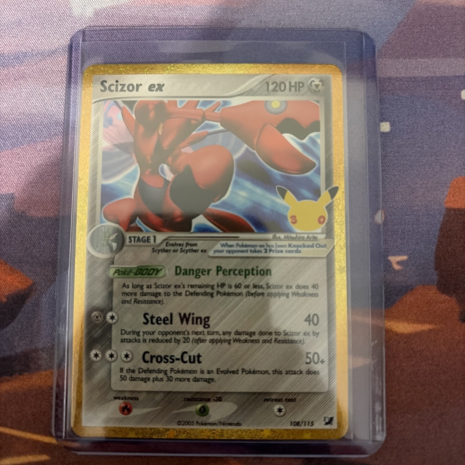 Pokemon TCG Scizor ex 30th Anniversary Collection Pokemon TCG Scizor ex 30th Anniversary Collection