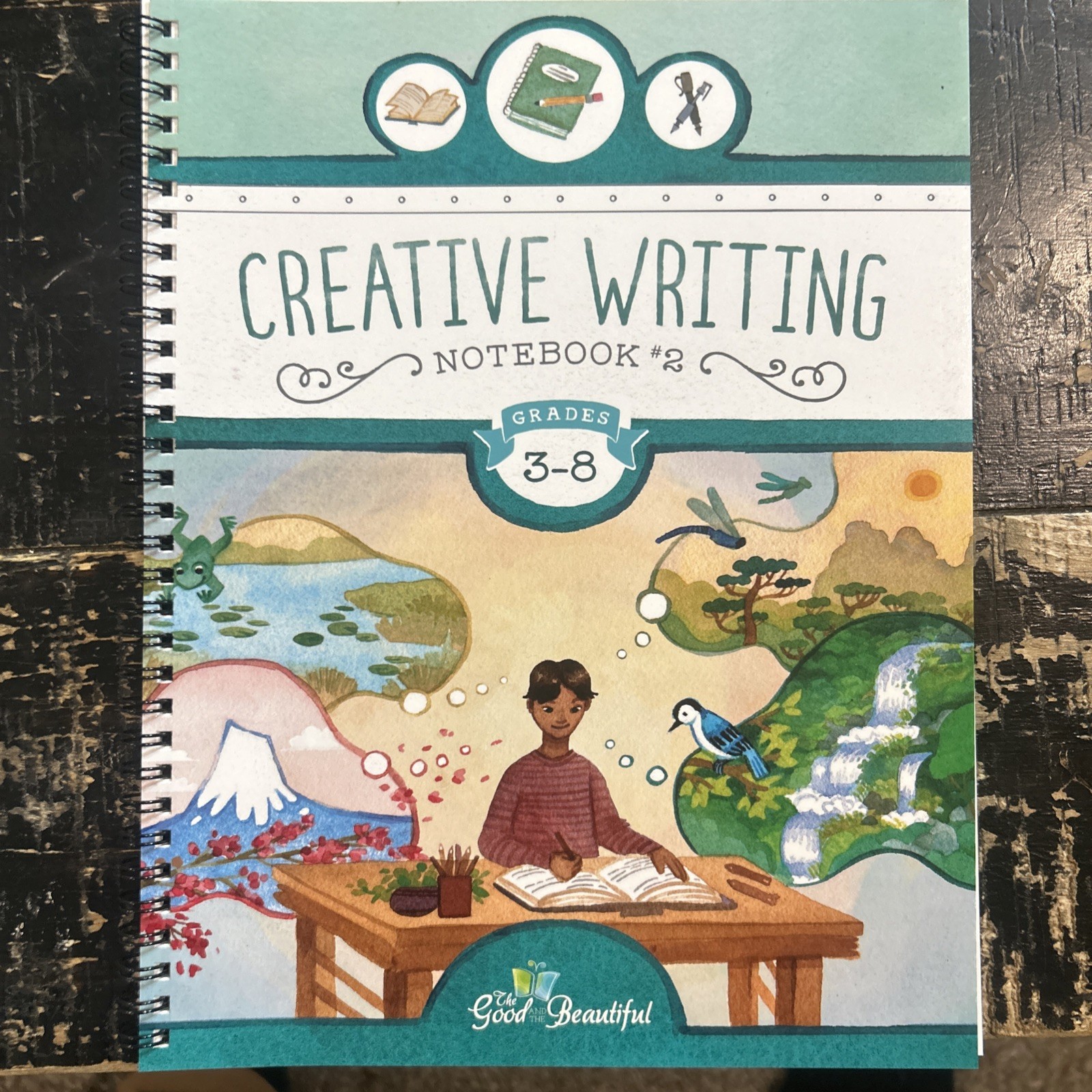 The Good and the Beautiful Library Creative Writing Notebook #2 Spiral Bound The Good and the Beautiful Library Creative Writing Notebook #2 Spiral Bound