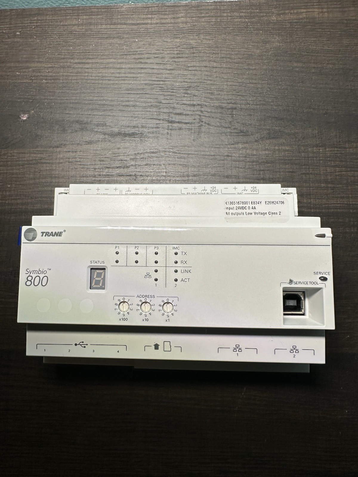 Trane Genuine Process Controller Symbio 800 X13651678001 Trane Genuine Process Controller Symbio 800 X13651678001