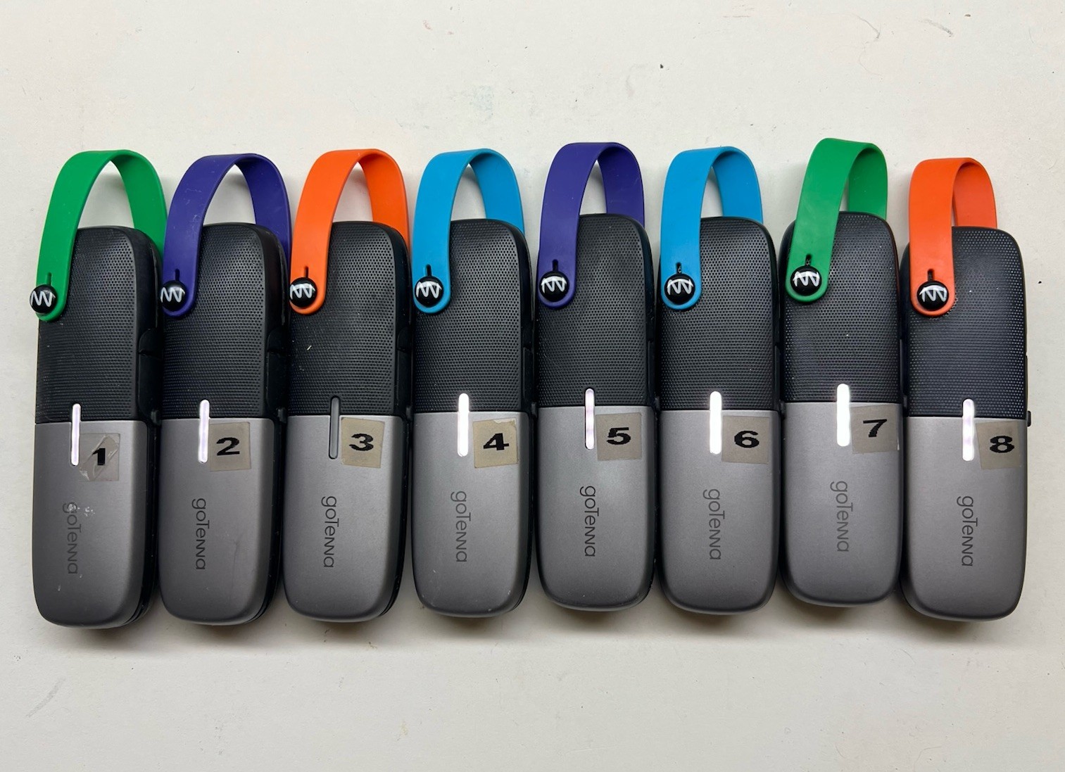 GoTenna Mesh Lot of 8 Discontinued/Unsupported Devices 7 Power On *AS IS*