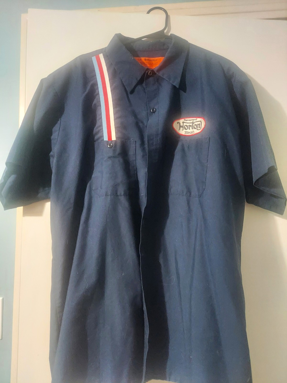 Revererd Horton Heat  XXL Work Shirt Vintage.  1994-95 Used