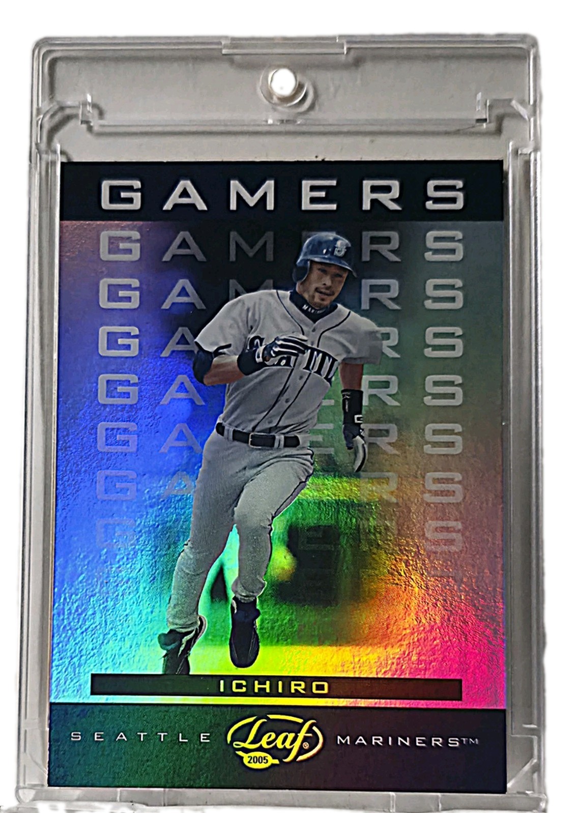 2005 Leaf Gamers Quantum Ichiro Suzuki #G7 127/175 Mariners HOF SP 2005 Leaf Gamers Quantum Ichiro Suzuki #G7 127/175 Mariners HOF SP