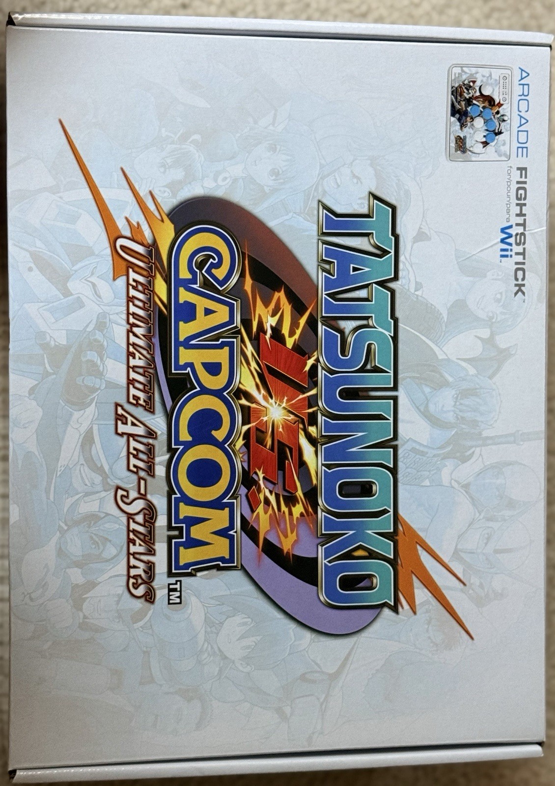 New Tatsunoko vs Capcom Ultimate All-Stars Arcade Fightstick for Nintendo Wii New Tatsunoko vs Capcom Ultimate All-Stars Arcade Fightstick for Nintendo Wii