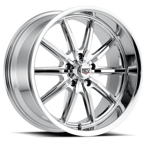 REV Wheels 110C-2956100 110 Series- 20x9.5 - 5.25 bs - 5x4.75/5x120.65 - Chrome REV Wheels 110C-2956100 110 Series- 20x9.5 - 5.25 bs - 5x4.75/5x120.65 - Chrome