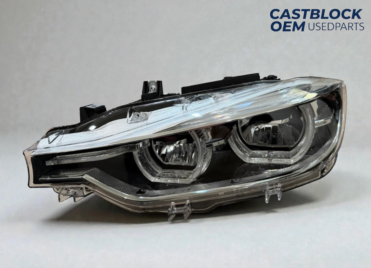 2015-2019 BMW 3 Series F30 LED Headlight Driver Left Side OEM w/o AFS 7419629