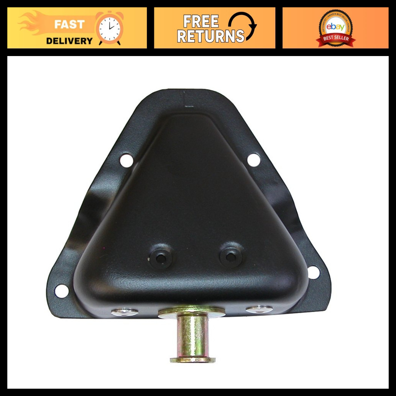 Door Latch Pin Bracket Left for Jeep CJ7 CJ8 Wrangler YJ 1981-1995, Black Door Latch Pin Bracket Left for Jeep CJ7 CJ8 Wrangler YJ 1981-1995, Black