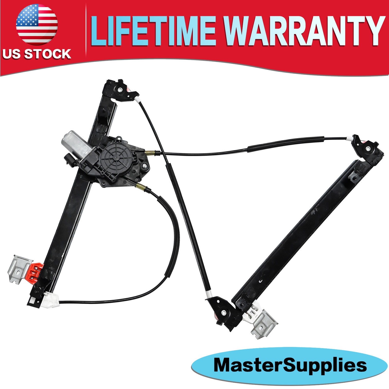 Front Passenger Window Regulator 84934000 For 03-13 Maserati Quattroporte M139 