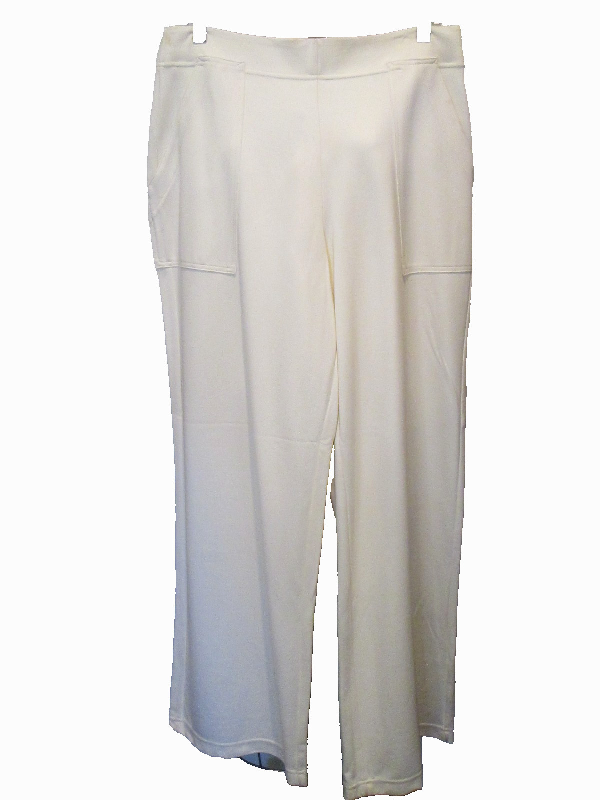 MAX STUDIO LONDON CREME WIDE STRAIGHT LEG TROUSER NWTS SZ L ORIG $128 CAREERCAS MAX STUDIO LONDON CREME WIDE STRAIGHT LEG TROUSER NWTS SZ L ORIG $128 CAREERCAS