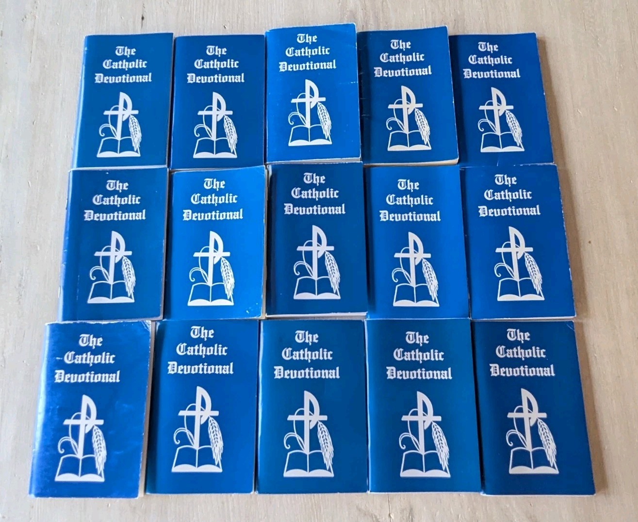 The Catholic Devotional Lot of 15 Apostolic Publishing Pocket Prayer Booklets