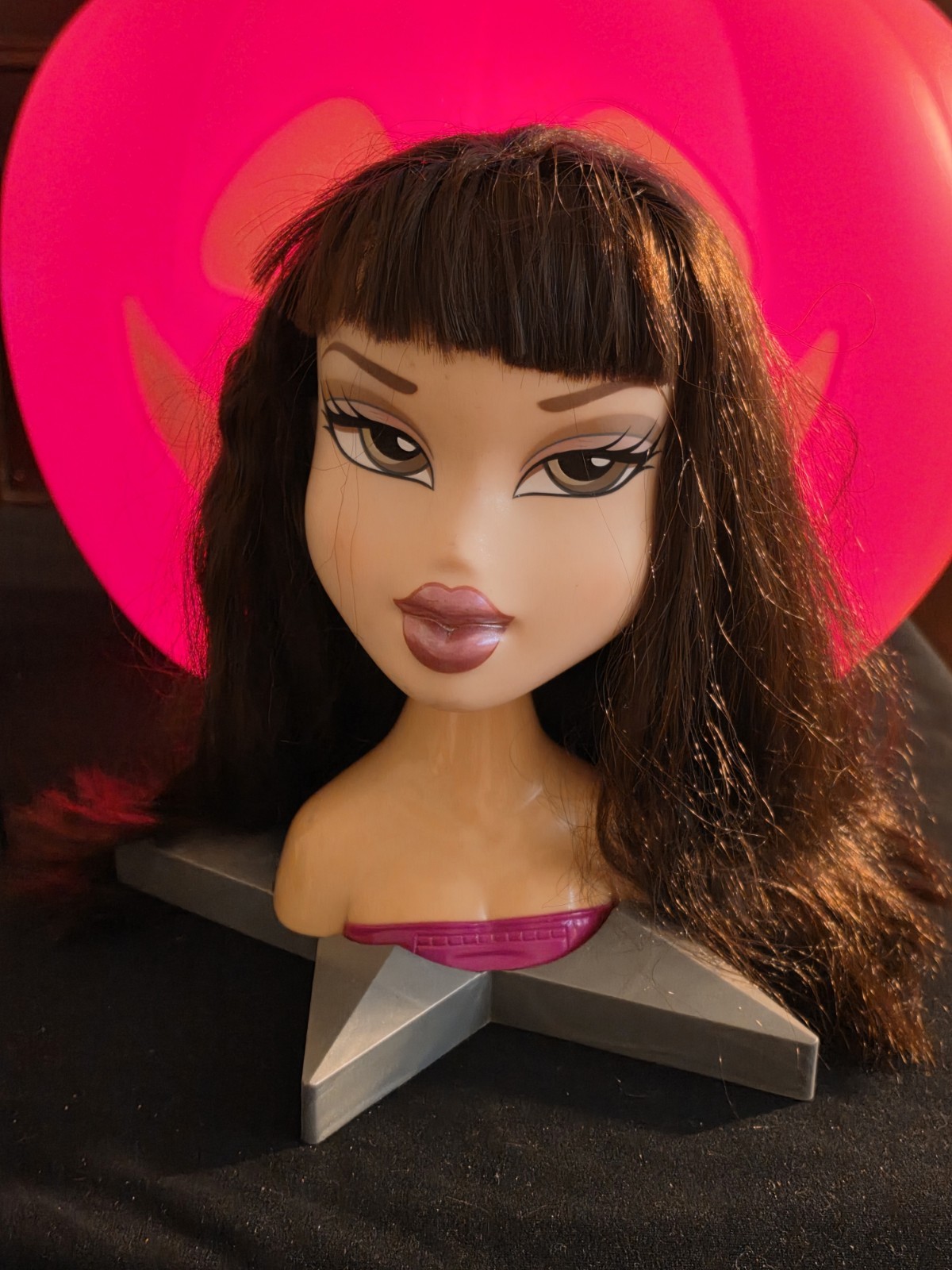 VTG 2002 Y2K Bratz Funky Fashion Makeover Styling Head Jade MGA Bratz LOOK VTG 2002 Y2K Bratz Funky Fashion Makeover Styling Head Jade MGA Bratz LOOK