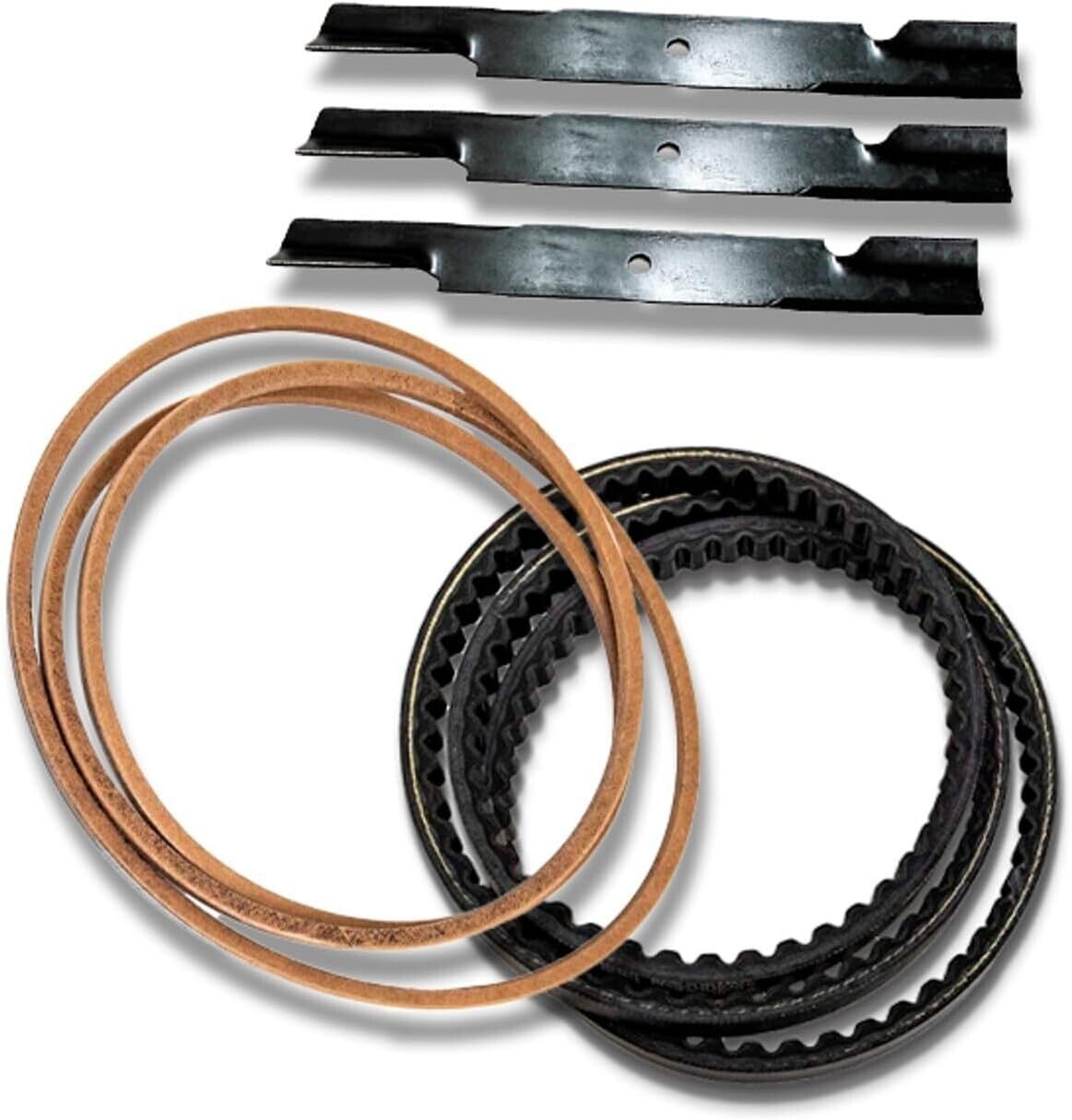 OEM Scag Tiger Cat II 61V Deck Drive Belts & Blade Kit 482879 483157 485845 OEM Scag Tiger Cat II 61V Deck Drive Belts & Blade Kit 482879 483157 485845