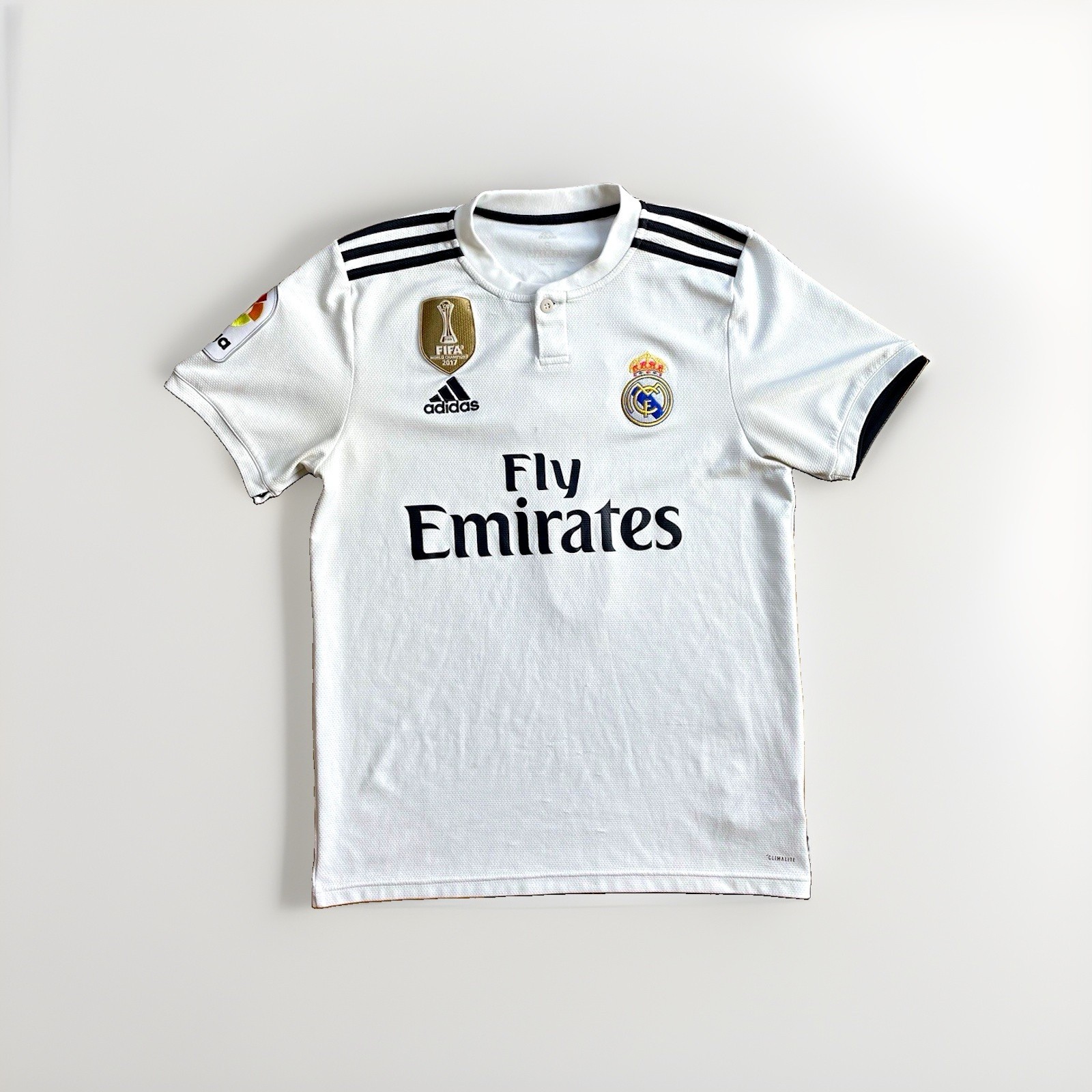 RARE Authentic Real Madrid 2018-19 Home Jersey RONALDO #7 Adidas Men’s Small RARE Authentic Real Madrid 2018-19 Home Jersey RONALDO #7 Adidas Men’s Small