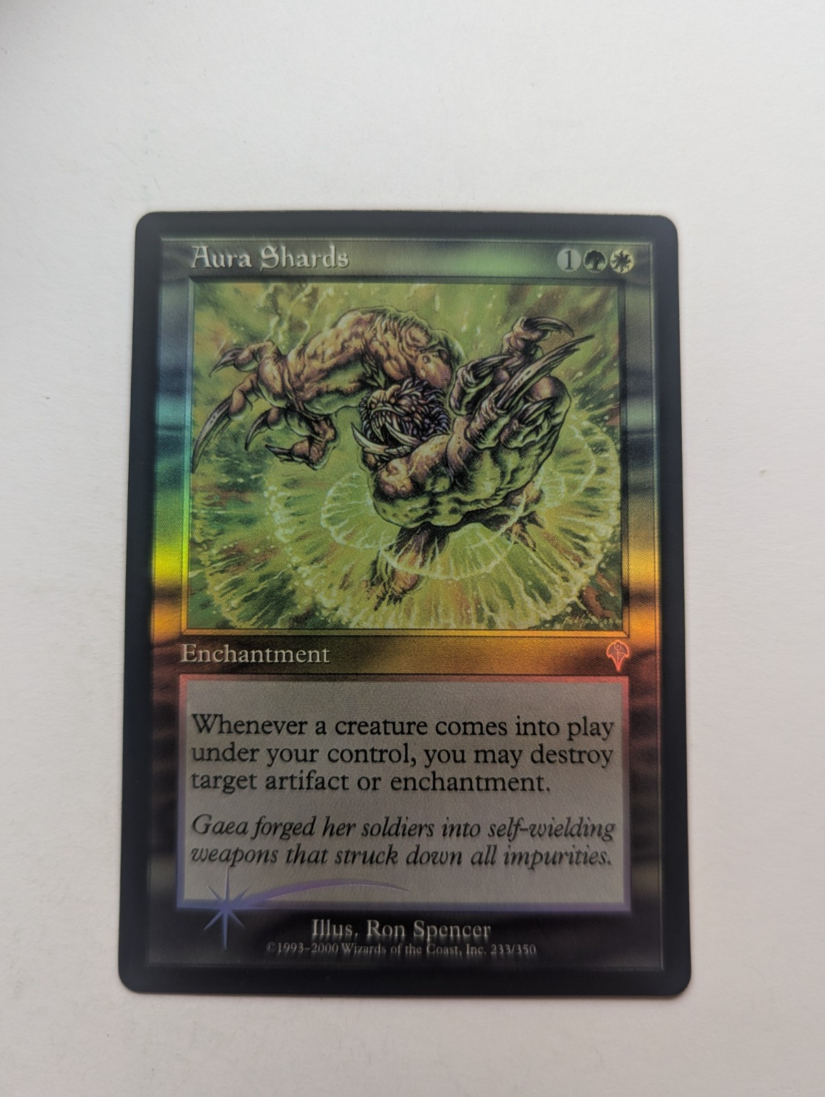 MTG Aura Shards Aura Shards Uncommon Foil