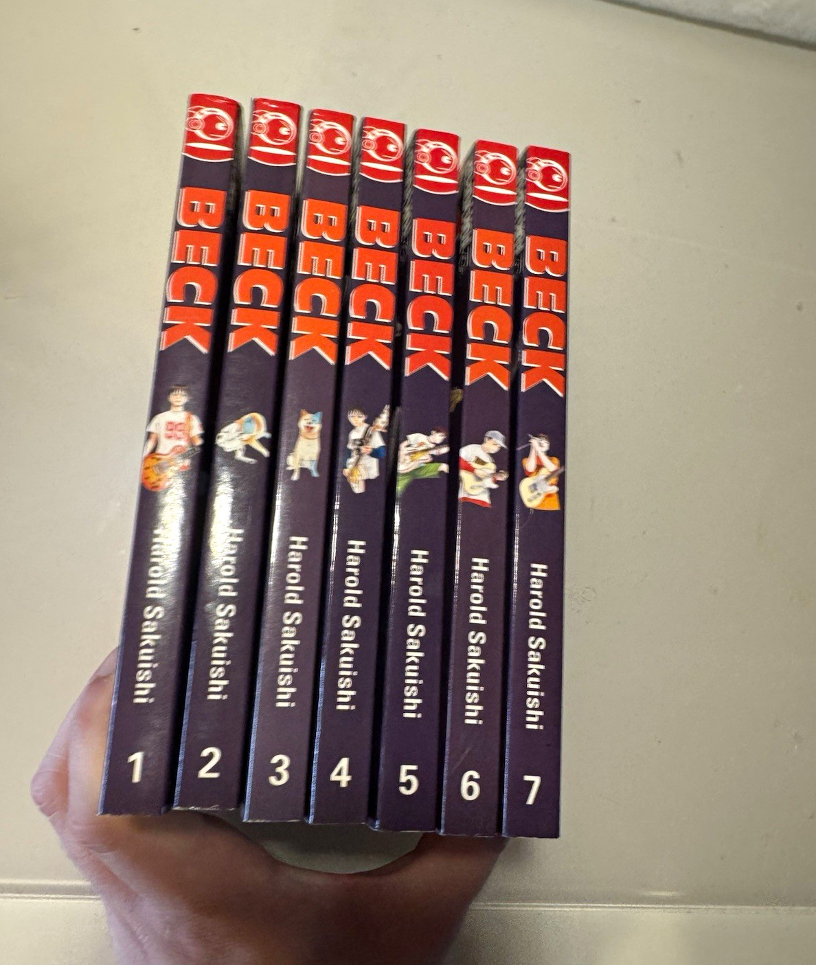 Beck 1-7 Harold Sakuishi TOKYOPOP Manga German + Volume 6 Bonus CD Beck 1-7 Harold Sakuishi TOKYOPOP Manga German + Volume 6 Bonus CD
