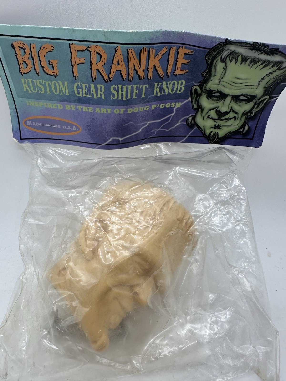 Doug P’Gosh Big Frankie Resin Gear Shift Knob Kit LE Unpainted Flintstone Horror