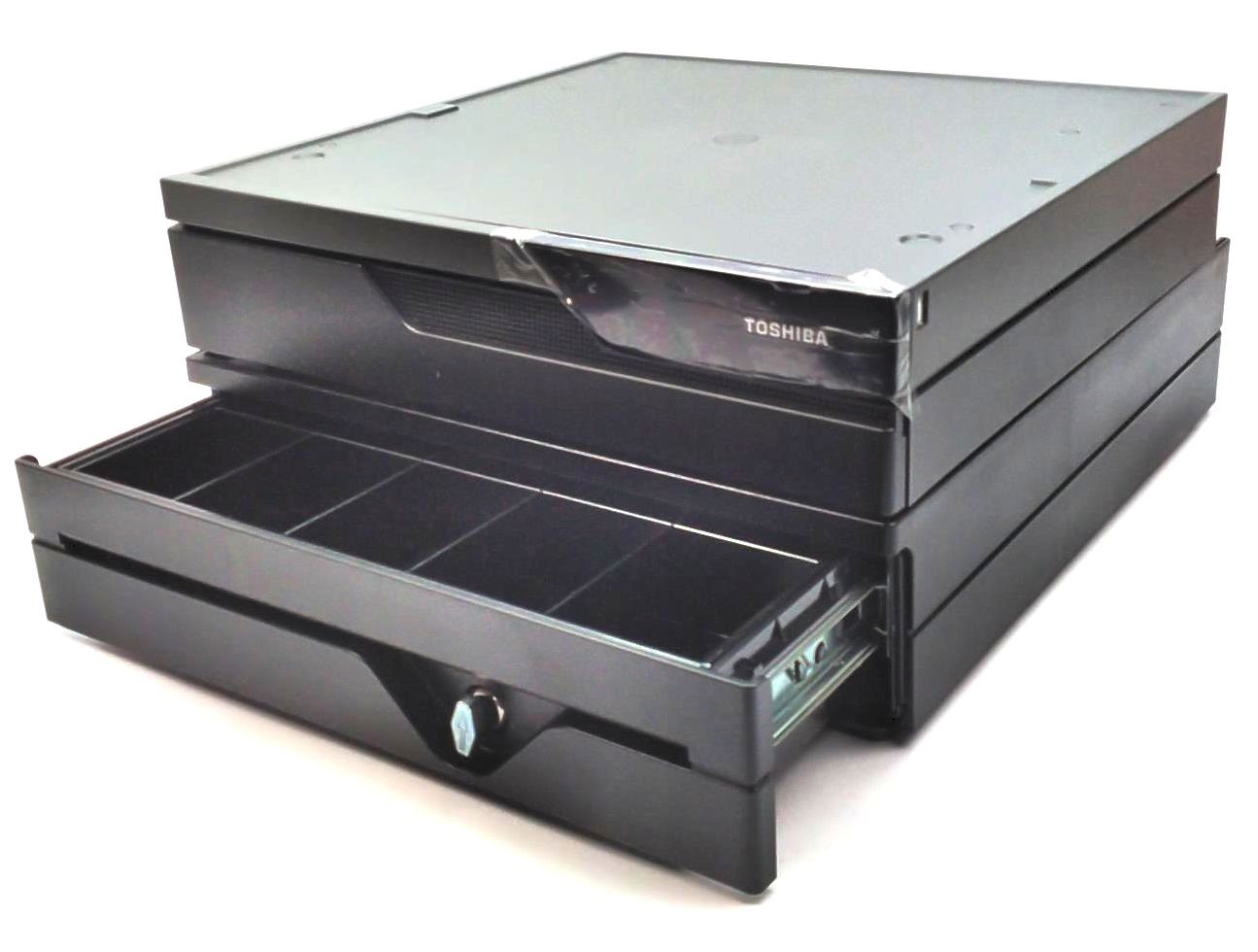 Toshiba TCx 700 POS Cash Drawer Point of Sale Terminal Lockable 4900-E77