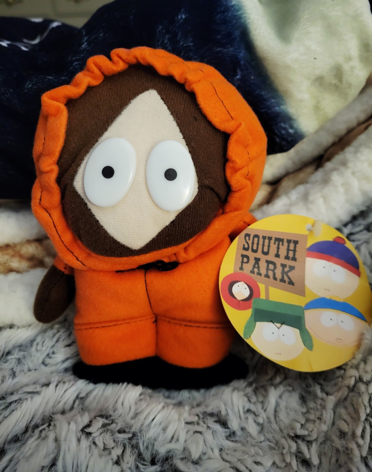 1997 South Park Kenny Plush Doll 8” Comedy Central Pre Launch Promo w tags- RARE