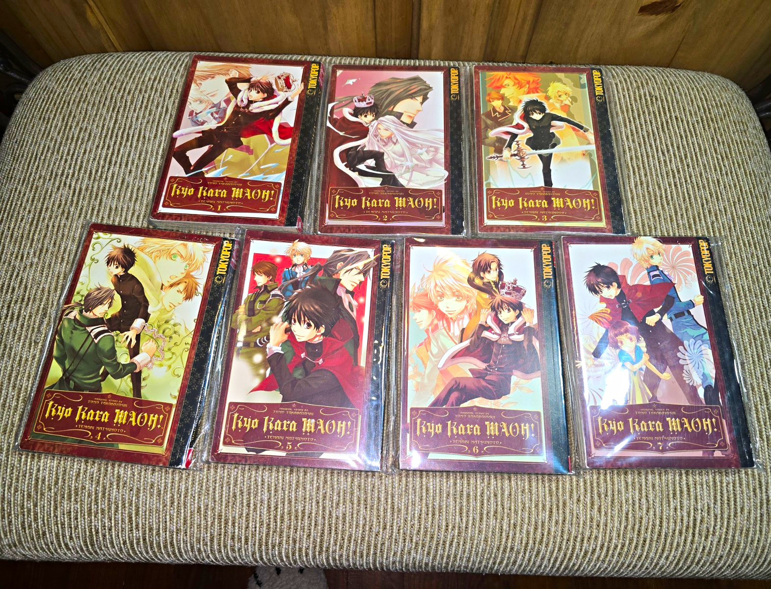 Tokyopop Kyo Kara MAOH Manga Lot Vol 1-7 English Trade Paperback Tokyopop Kyo Kara MAOH Manga Lot Vol 1-7 English Trade Paperback
