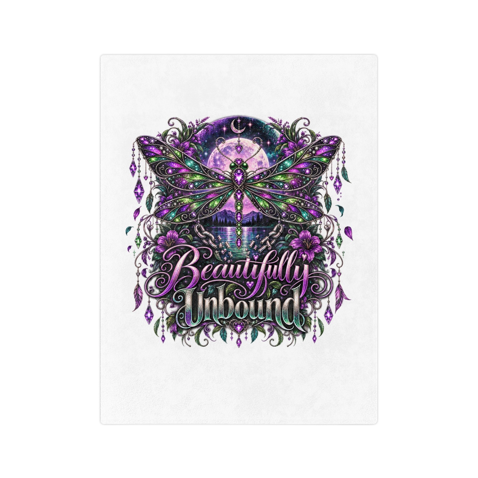 Beautifully Unbound Velveteen Microfiber Blanket Beautifully Unbound Velveteen Microfiber Blanket