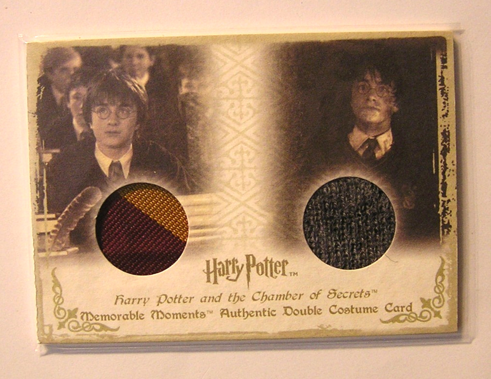 Harry Potter-Daniel Radcliffe-COS-Screen Used-Artbox-Movie-Film-OOP-Costume Card