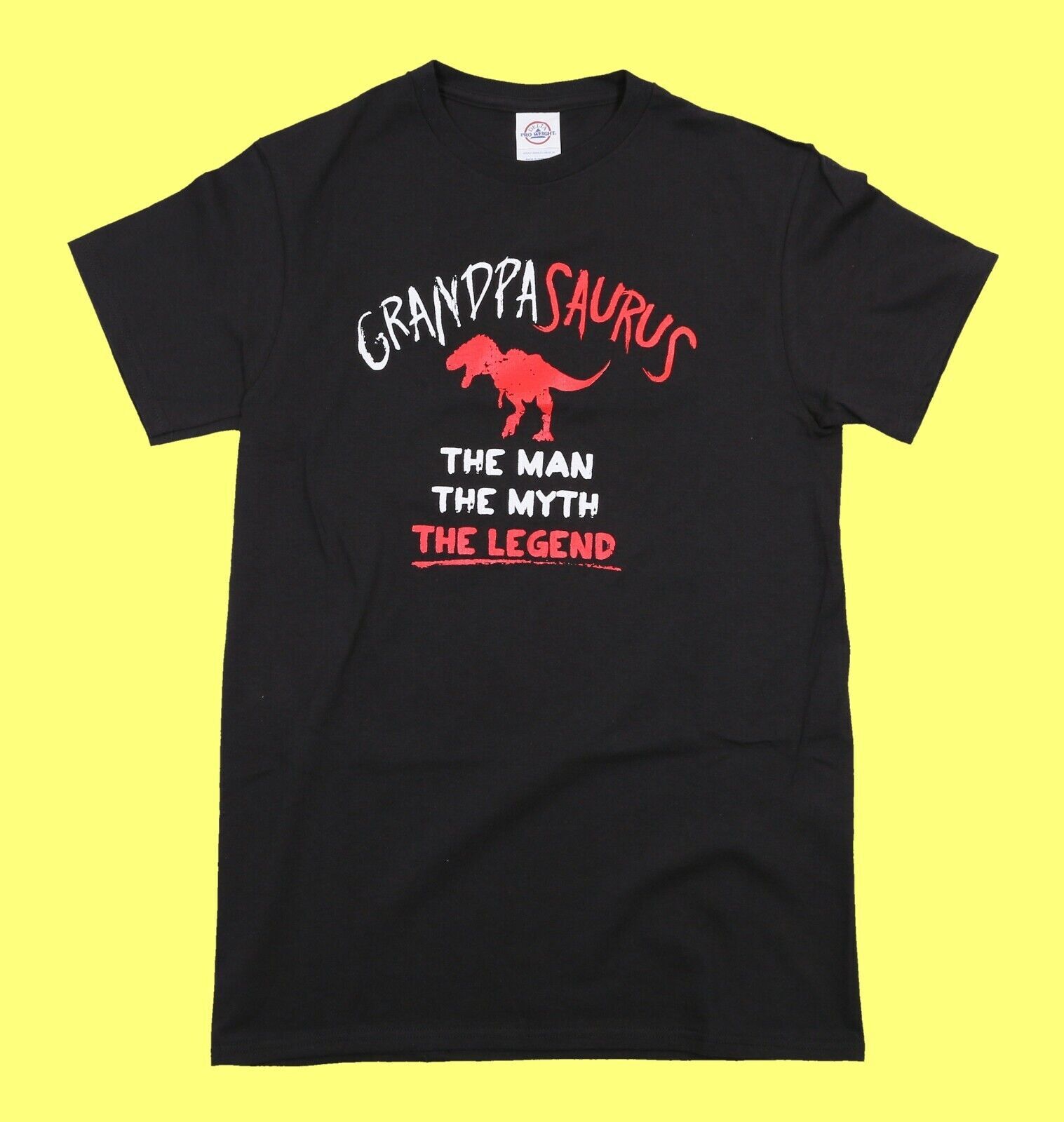 GRANDPA SAURUS THE MAN THE MYTH THE LEGEND Men\'s T-shirt Size: S GRANDPA SAURUS THE MAN THE MYTH THE LEGEND Men\'s T-shirt Size: S