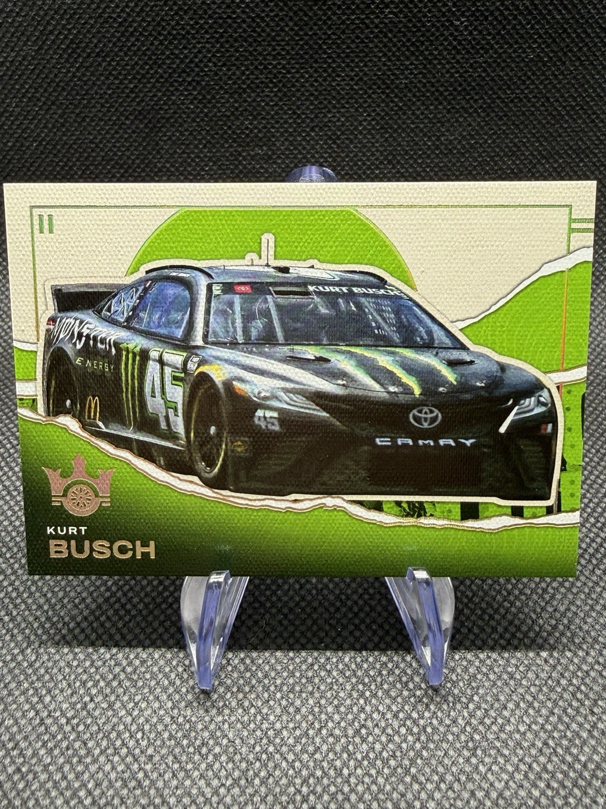 2026 Panini Track Kings Kurt Busch #170 Base II Green NASCAR