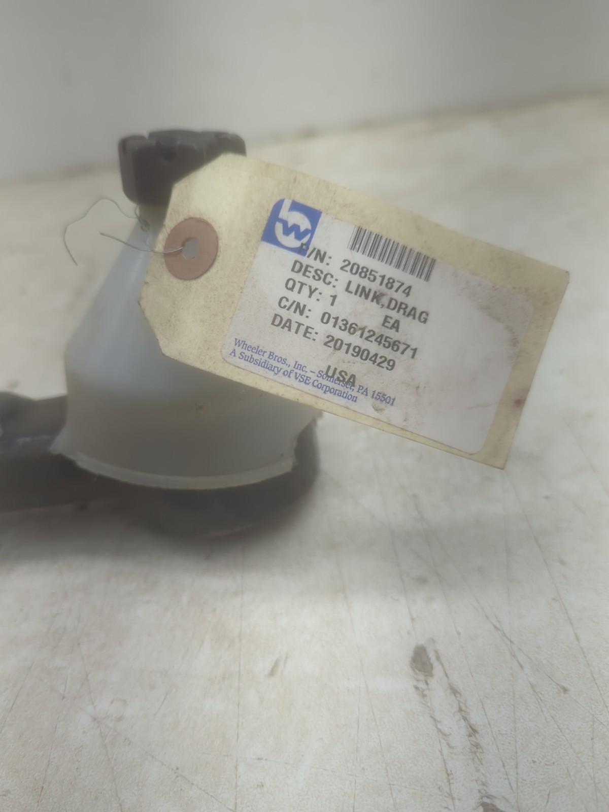 Genuine Mack Steering Drag Link 20851874 Genuine Mack Steering Drag Link 20851874
