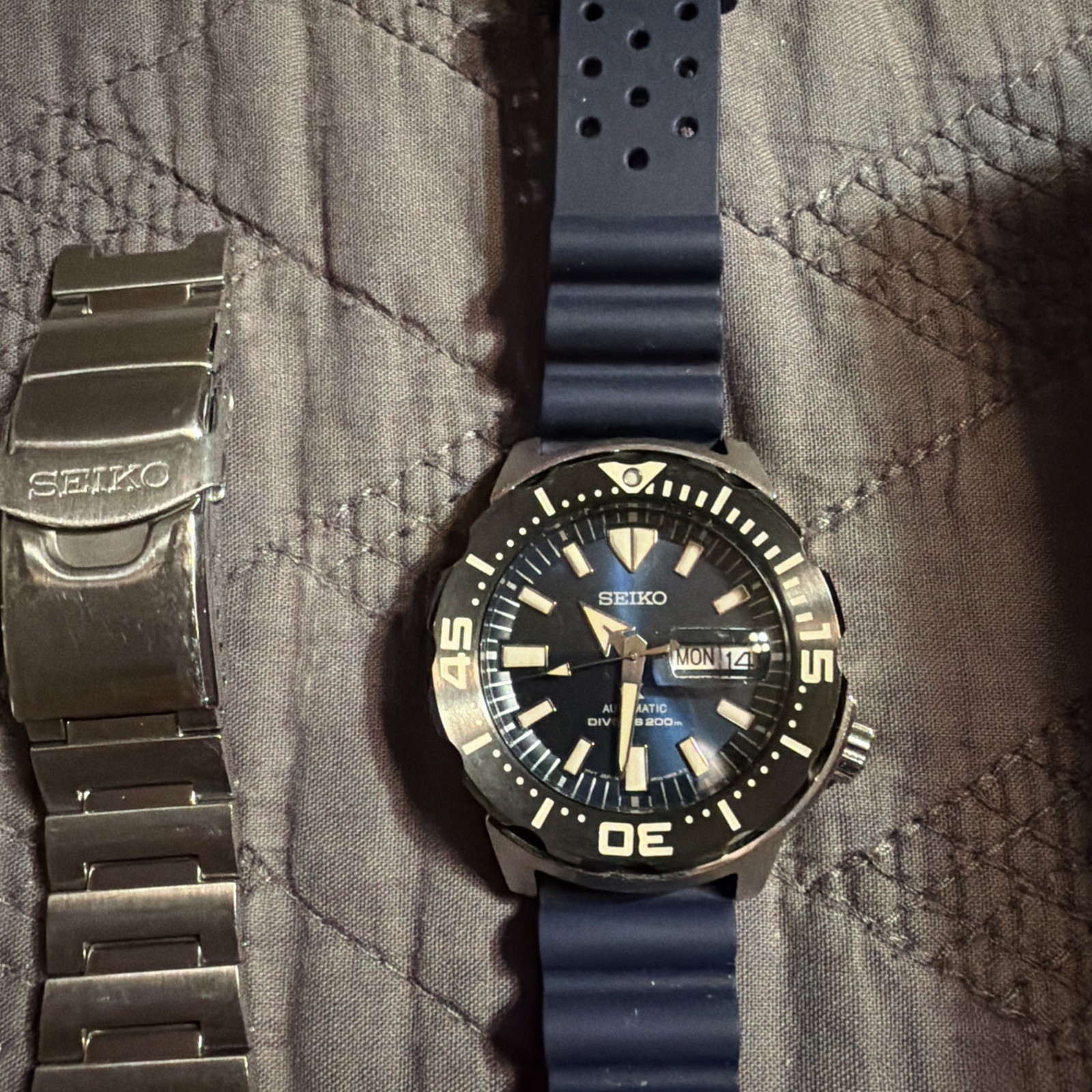 Seiko Prospex SRPD25 Automatic Diver’s 200m Men’s Watch Stainless Steel- no Box Seiko Prospex SRPD25 Automatic Diver’s 200m Men’s Watch Stainless Steel- no Box